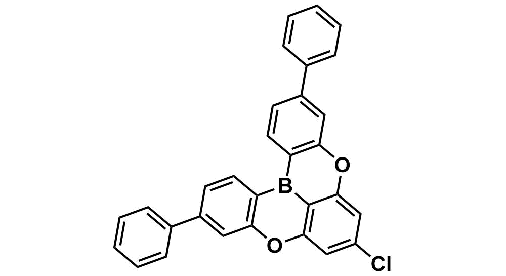 7-chloro-3,11-diphenyl-5,9-dioxa-13b-boranaphtho[3,2,1-de]anthracene