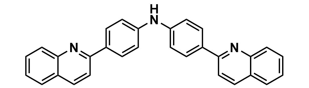 bis(4-(quinolin-2-yl)phenyl)amine