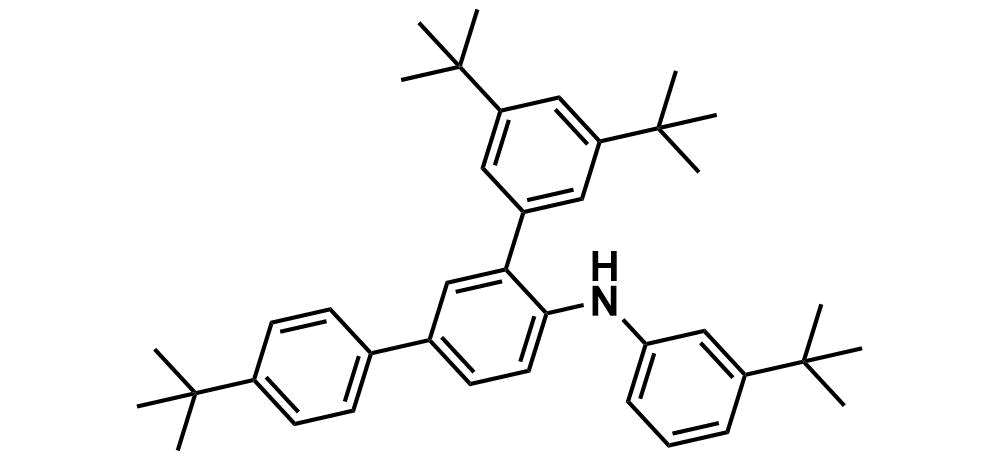 3'',4,5''-tri-tert-butyl-N-(3-(tert-butyl)phenyl)-[1,1':3',1''-terphenyl]-4'-amine