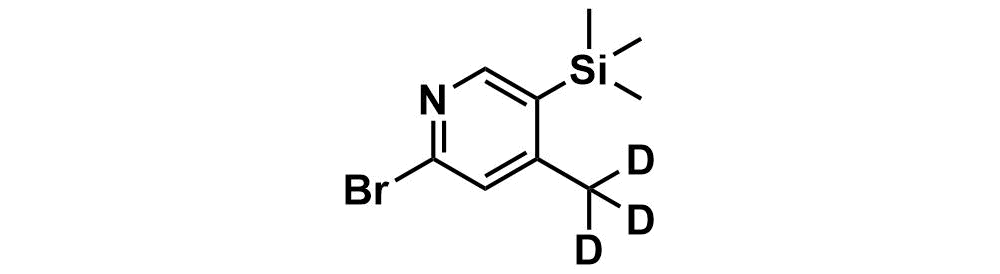 2-bromo-4-(methyl-d3)-5-(trimethylsilyl)pyridine