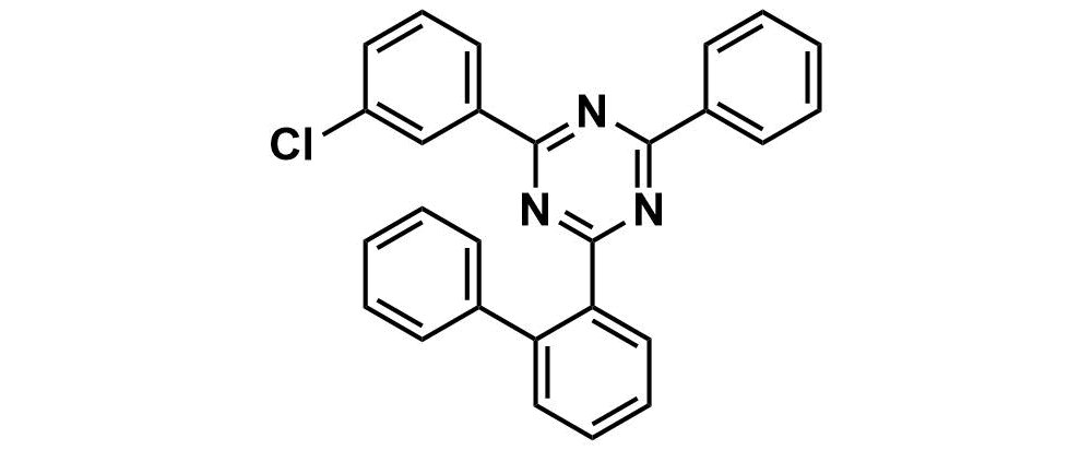 2-([1,1'-biphenyl]-2-yl)-4-(3-chlorophenyl)-6-phenyl-1,3,5-triazine