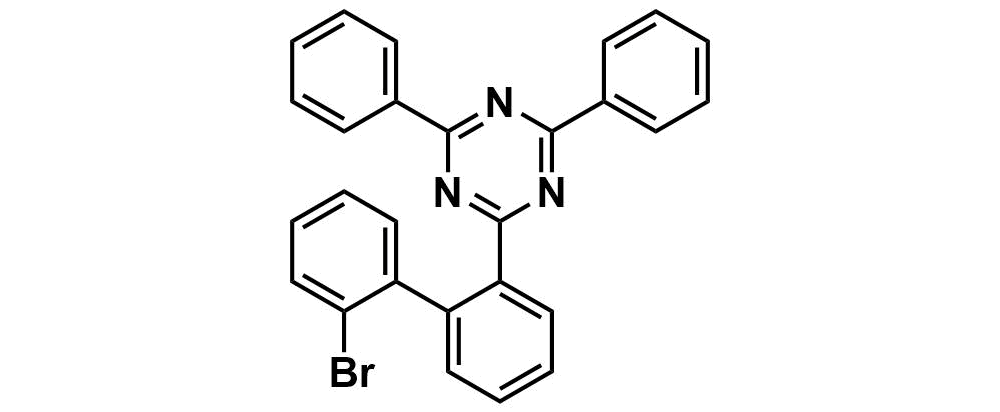 2-(2'-bromo-[1,1'-biphenyl]-2-yl)-4,6-diphenyl-1,3,5-triazine 
