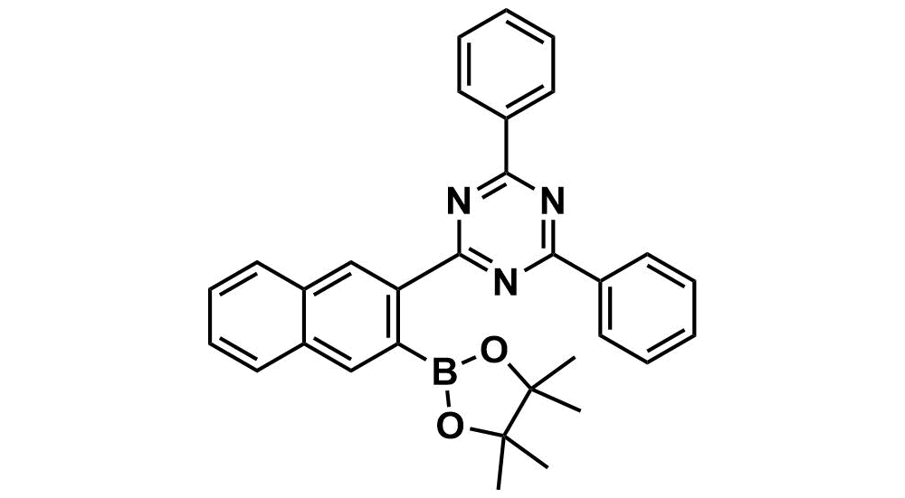 2,4-Diphenyl-6-(3-(4,4,5,5-tetramethyl-1,3,2-dioxaborolan-2-yl)naphthalen-2-yl)-1,3,5-triazine