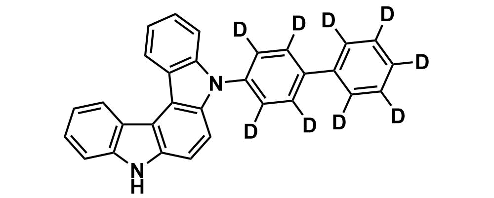 5-([1,1'-biphenyl]-4-yl-d9)-5,8-dihydroindolo[2,3-c]carbazole