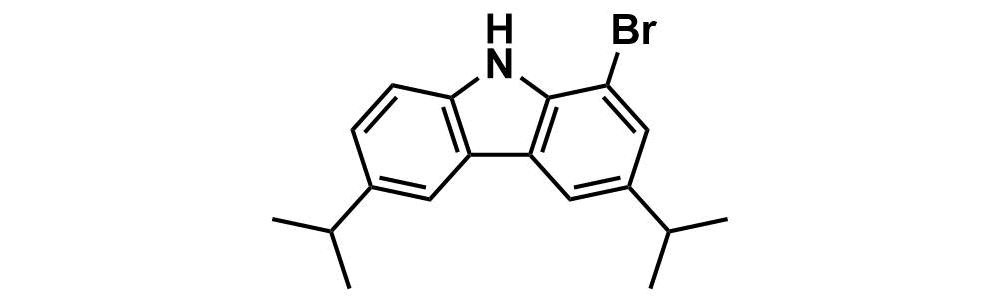 1-bromo-3,6-diisopropyl-9H-carbazole