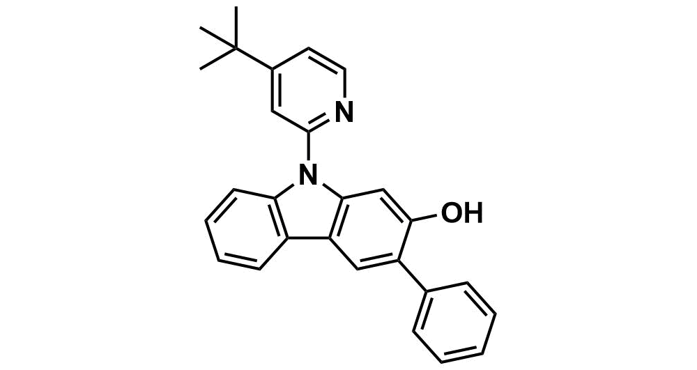 9-(4-(tert-butyl)pyridin-2-yl)-3- phenyl-9H-carbazol-2-ol (HQ-0692)